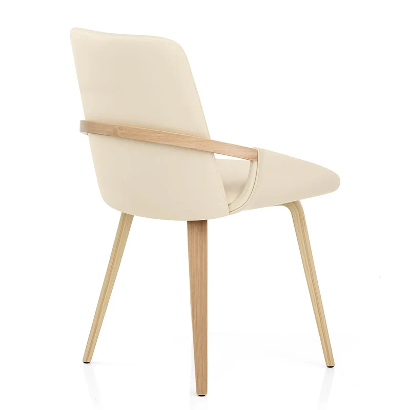 Chaise Faux Cuir - Ohio Crème
