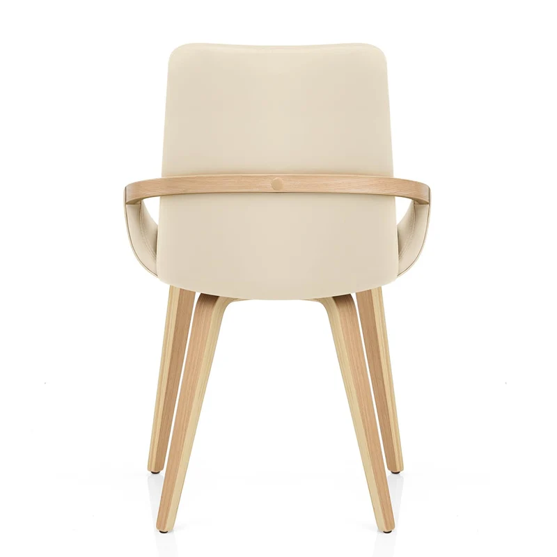 Chaise Faux Cuir - Ohio Crème