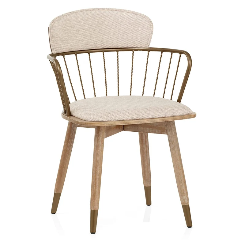 Chaise Tissu - Opera Crème