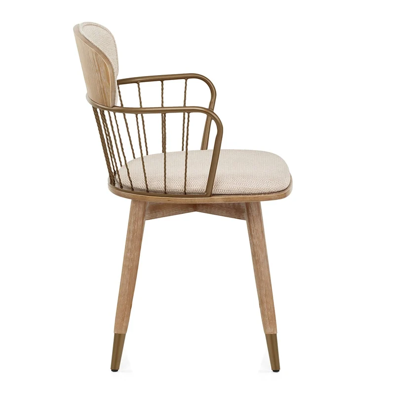 Chaise Tissu - Opera Crème