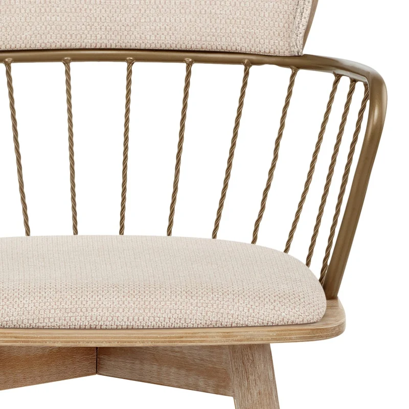 Chaise Tissu - Opera Crème