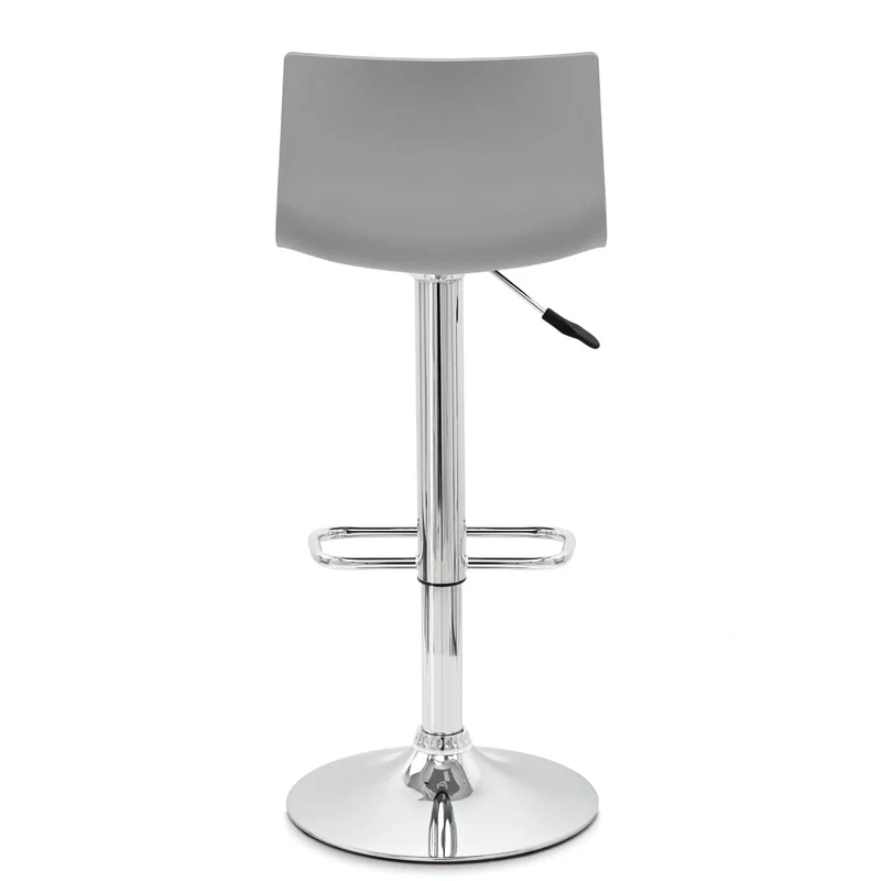 Chaise de Bar ABS Chrome - Serena Gris
