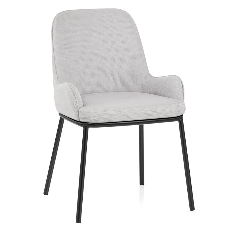 Chaise Tissu - Cameo Gris