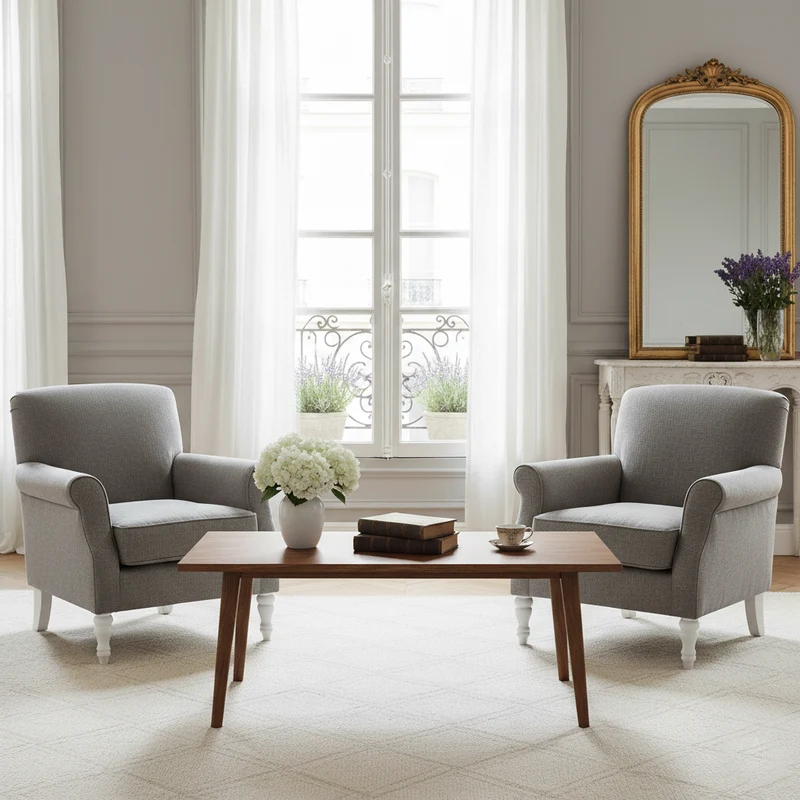 Table basse plateau sculpté bois massif | Manguier Adir