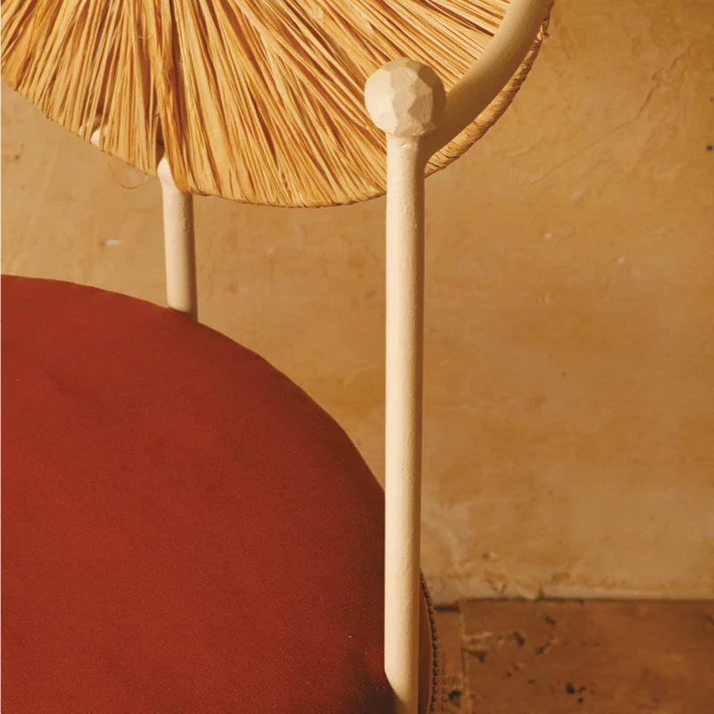 Chaise Gatsby Velours et Franges