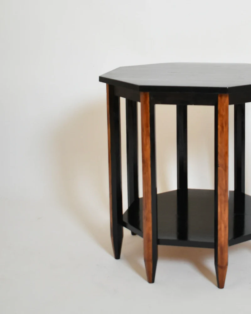 Octogonal Modernist Side Table, 1920s.