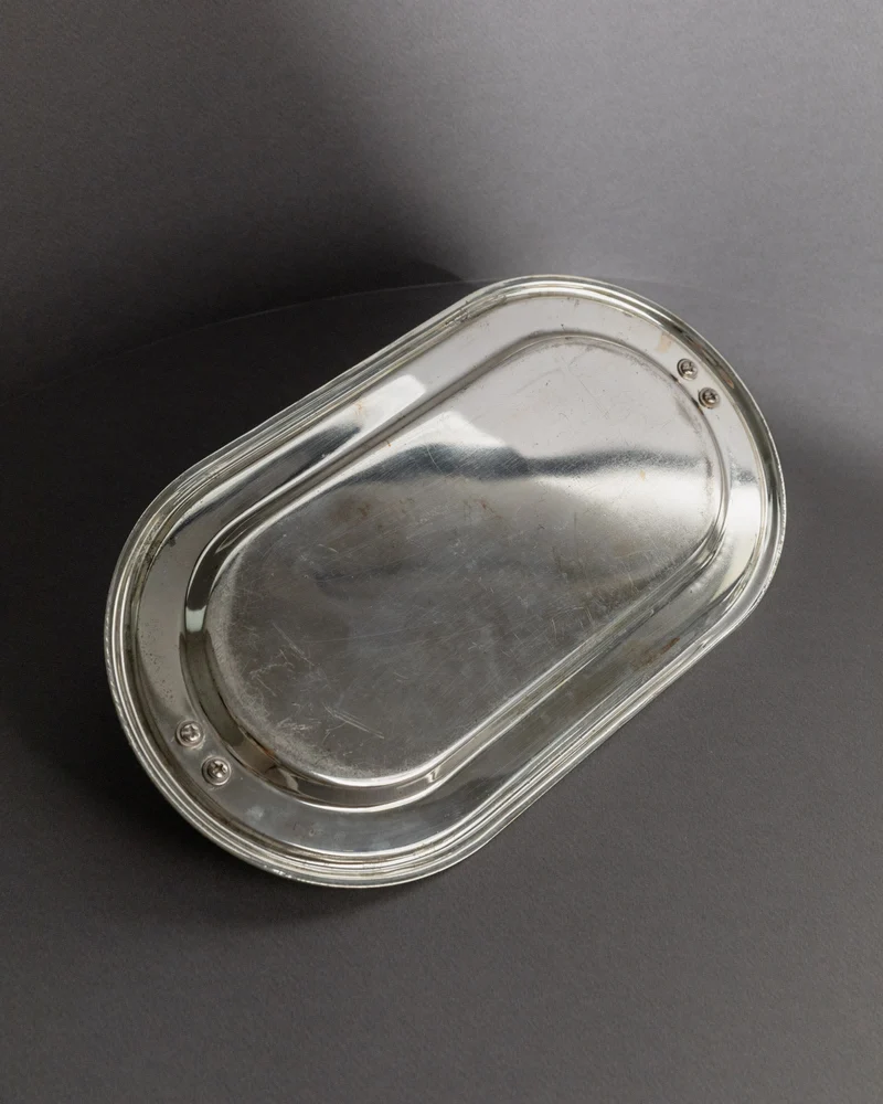 Vintage 1960s Silver Plated Tray