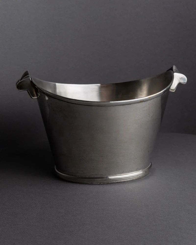 Vintage 1940s Silver Plated Champagne Cooler