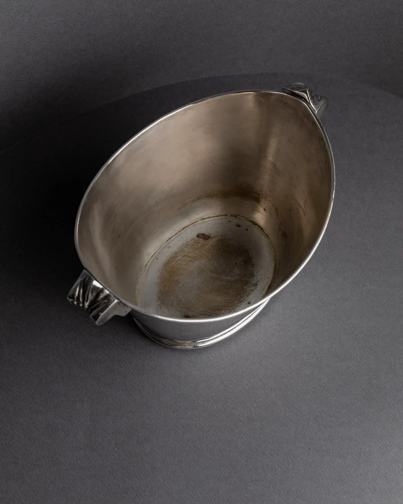 Vintage 1940s Silver Plated Champagne Cooler