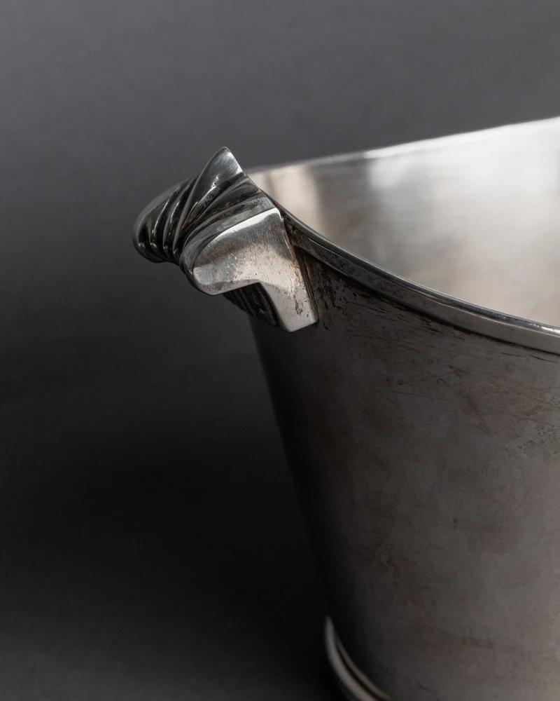 Vintage 1940s Silver Plated Champagne Cooler