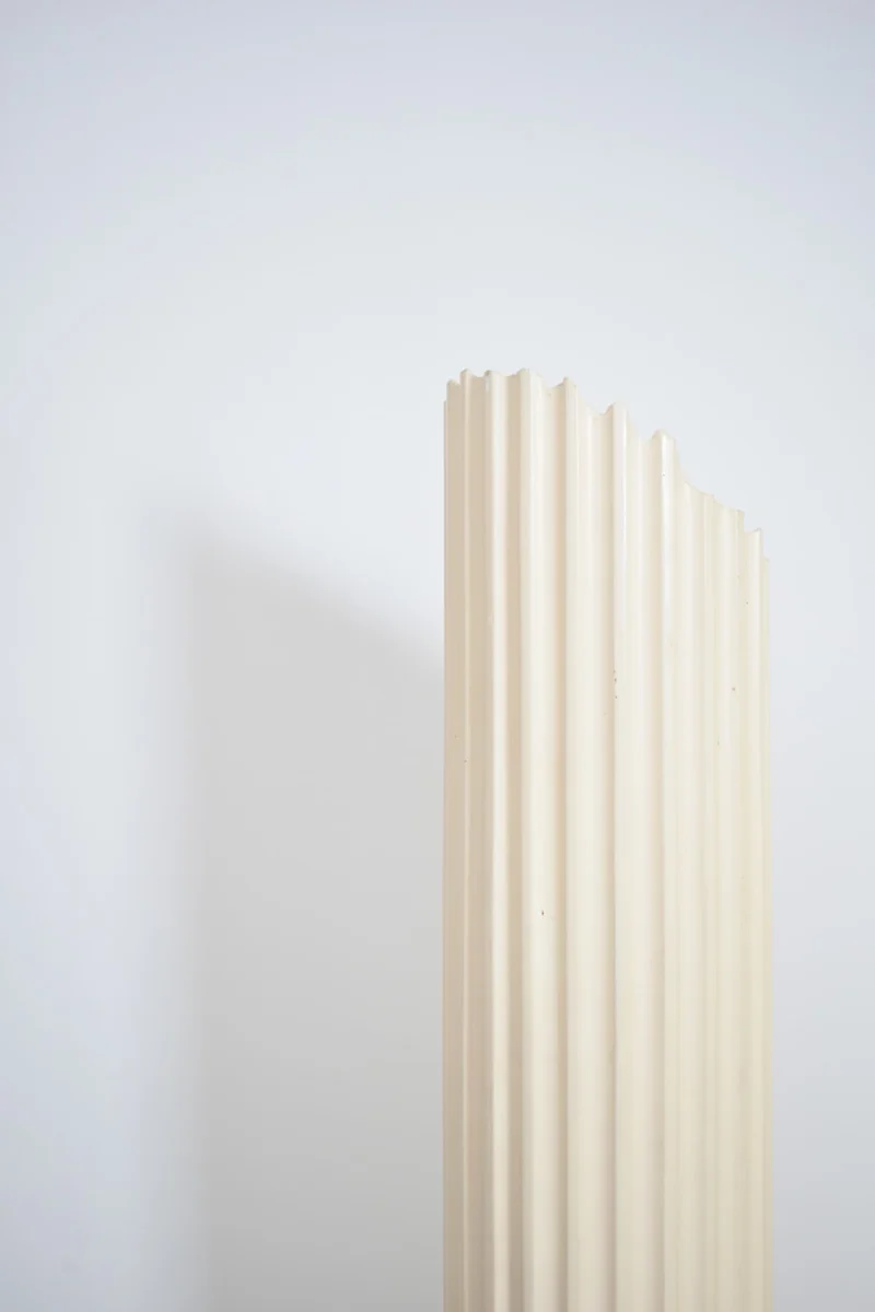 Vintage Antique style plaster column floor lamp, 1970s