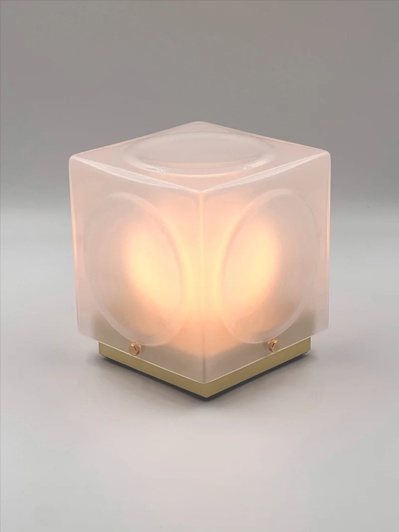 Chant Portable Bronze Table Lamp