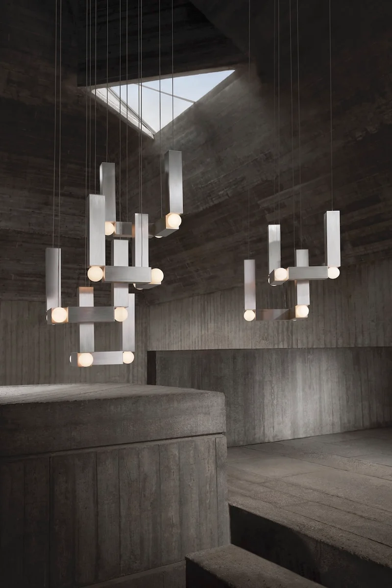Brutalist Vesper Quattro Bronze Light