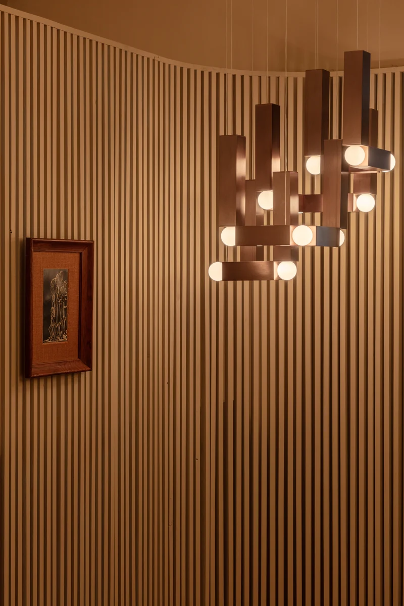 Brutalist Vesper Quattro Bronze Light