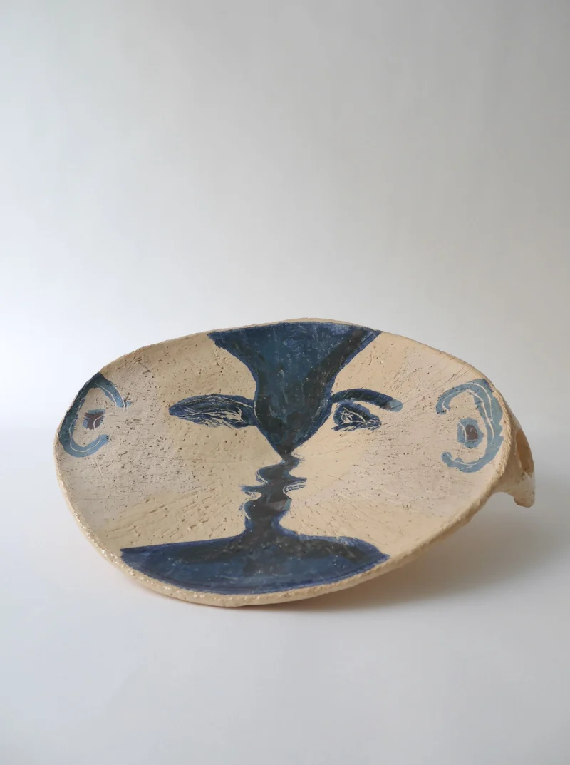 The Kiss Ceramic Plate