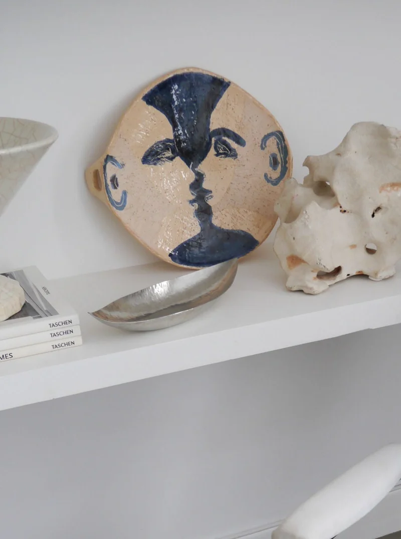 The Kiss Ceramic Plate