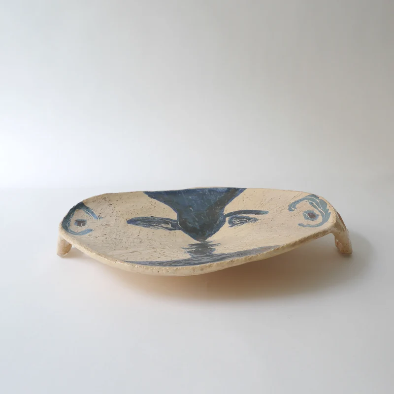 The Kiss Ceramic Plate