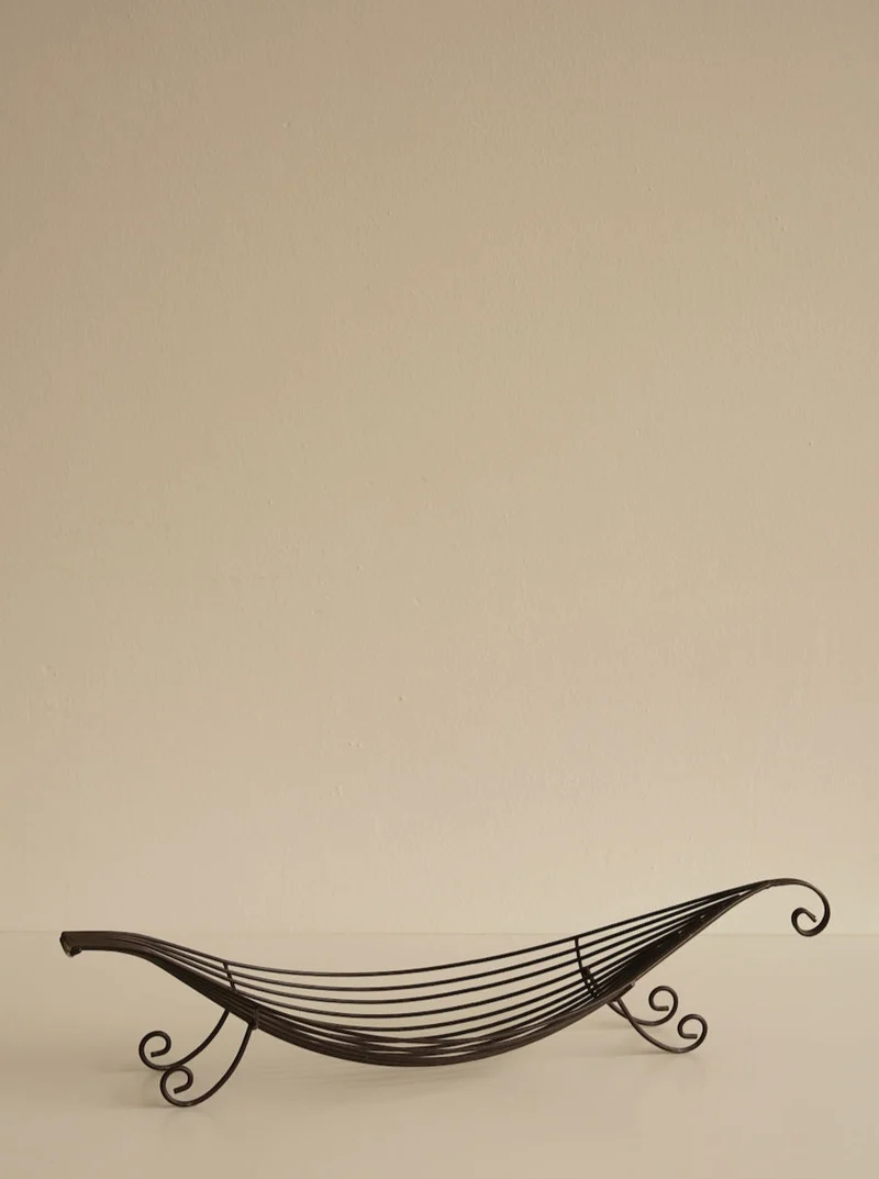 Iron Swirl Fruit Bowl