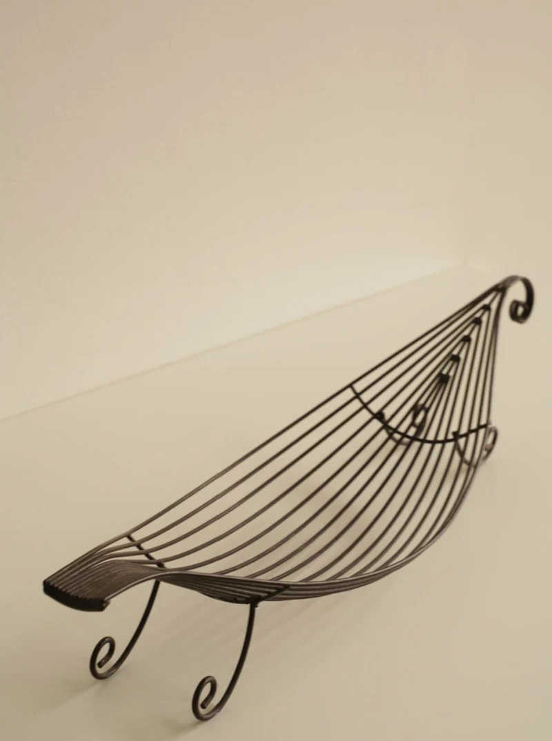 Iron Swirl Fruit Bowl
