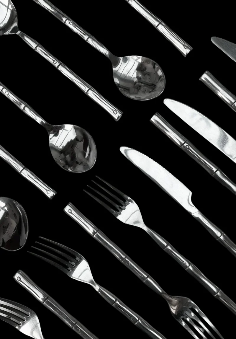 Set of Bamboo Cutlery