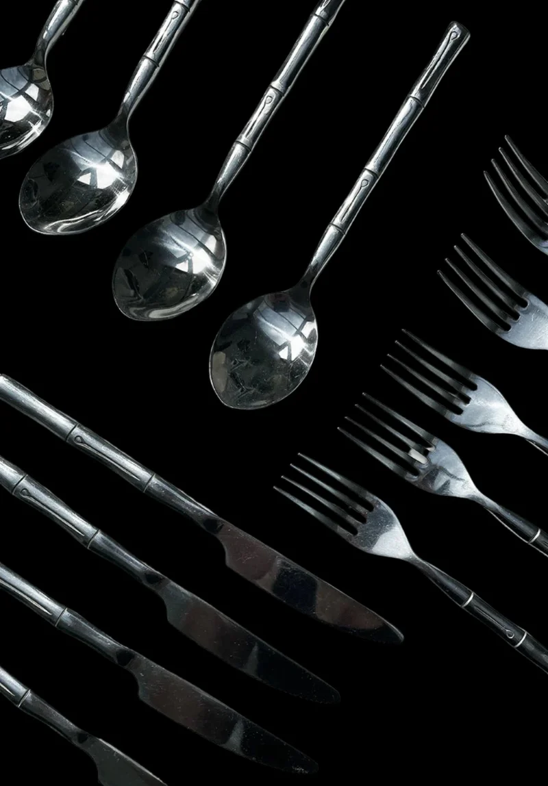 Set of Bamboo Cutlery