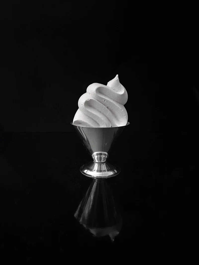 Set of 4 Italian Stainless Steel Dessert Cups