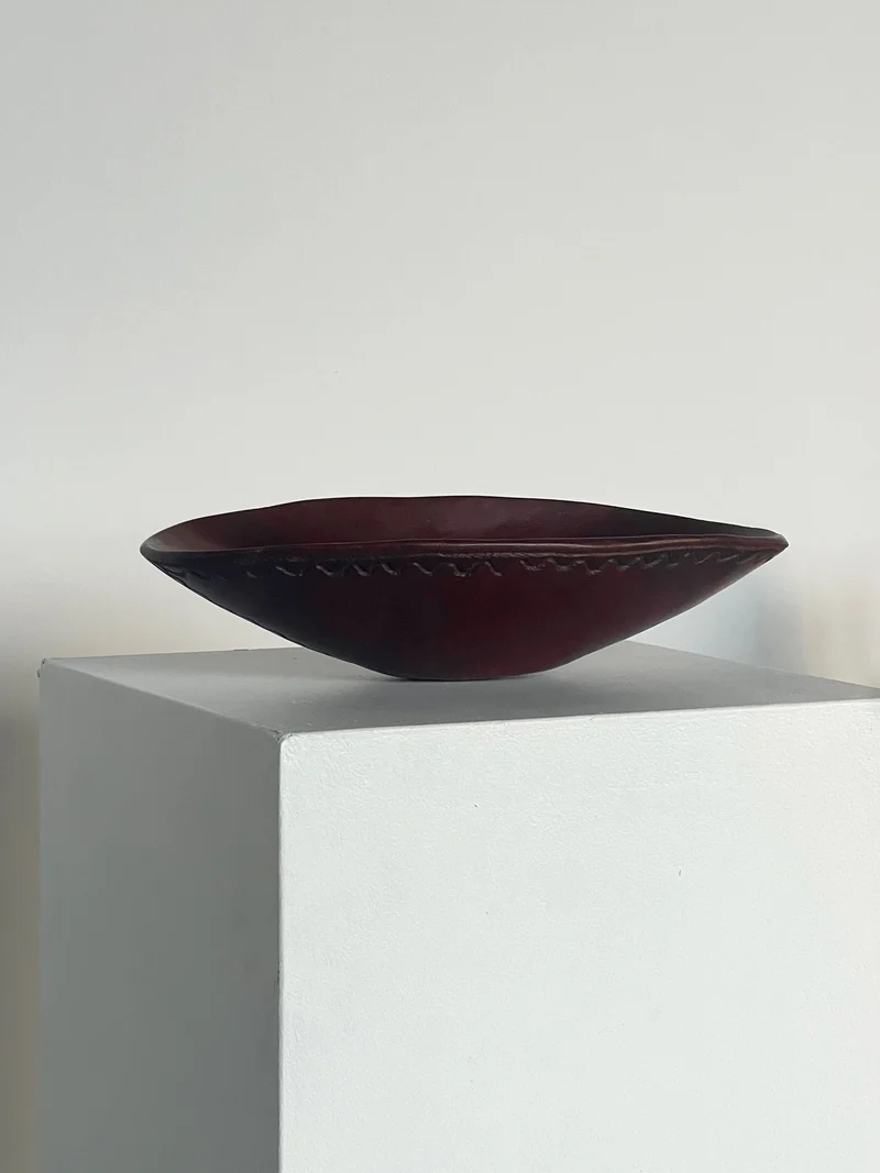 Carved Wooden Bowl