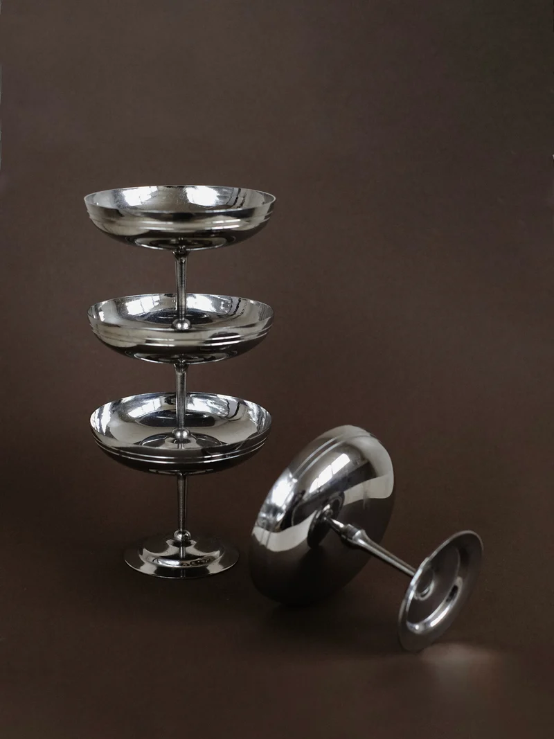 Set of four Ice Coupes