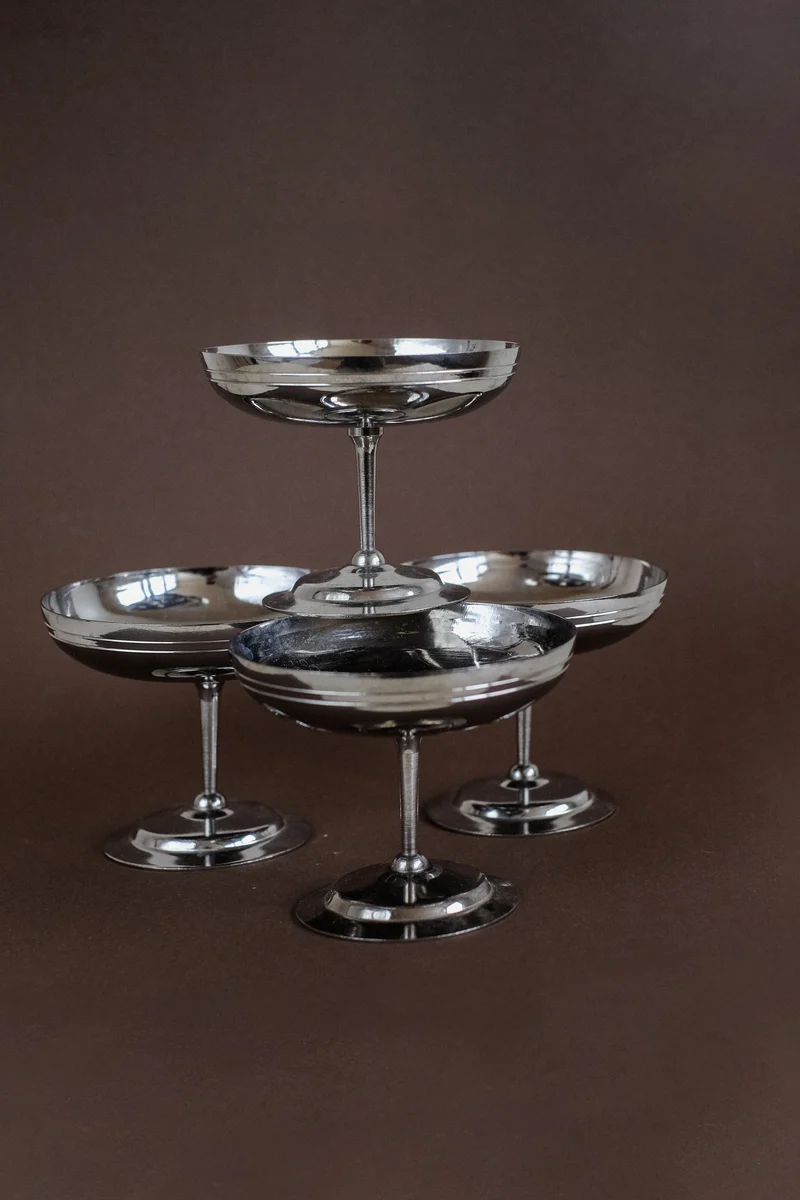 Set of four Ice Coupes