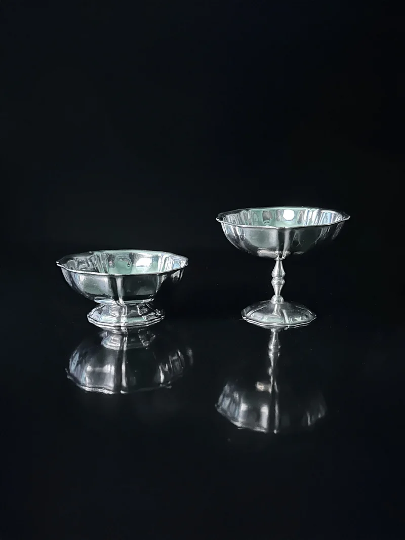Italian Stainless Steel Dessert Coupe Set