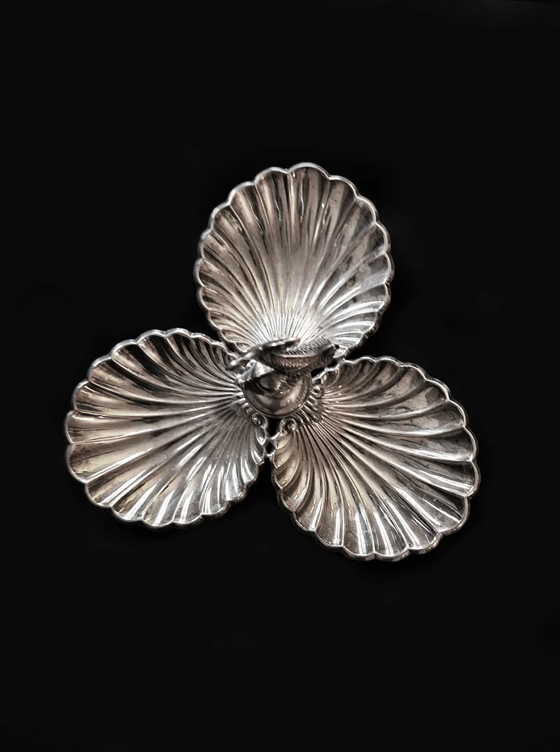Shell & Fish Triple Tray