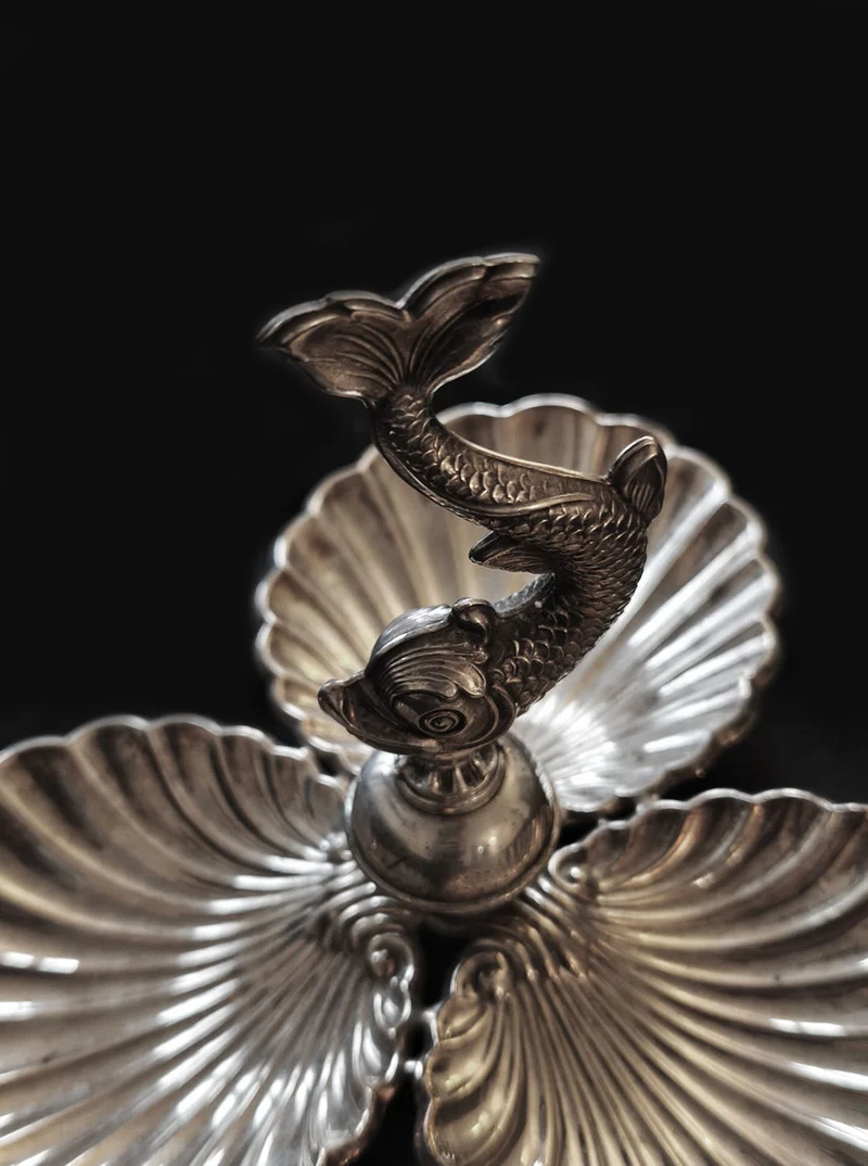 Shell & Fish Triple Tray