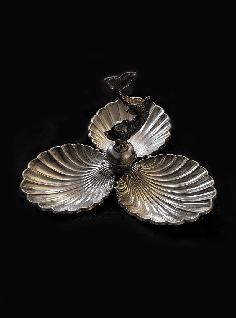 Shell & Fish Triple Tray