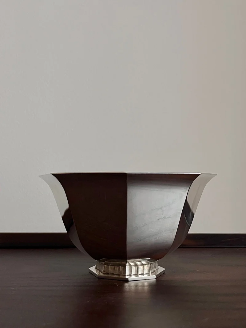 Art Deco Silver Bowl 1949