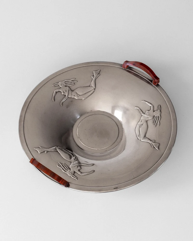 Decorative Silver-Plated Dish | Sweden, 1930s