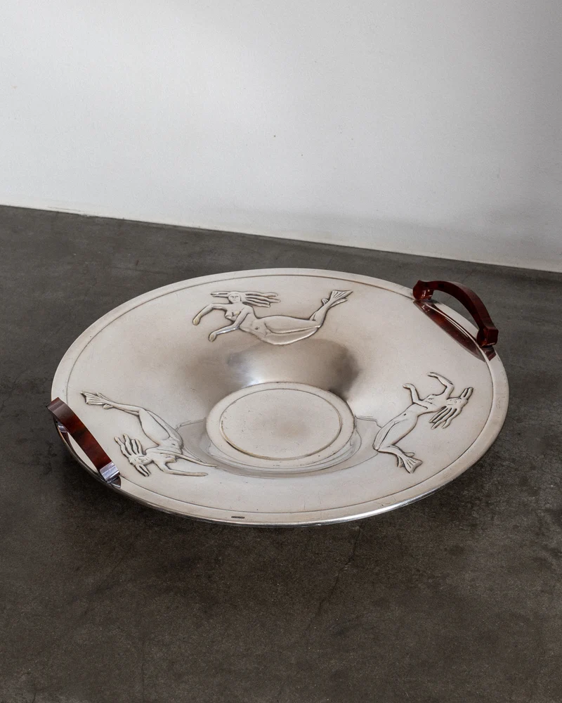 Decorative Silver-Plated Dish | Sweden, 1930s