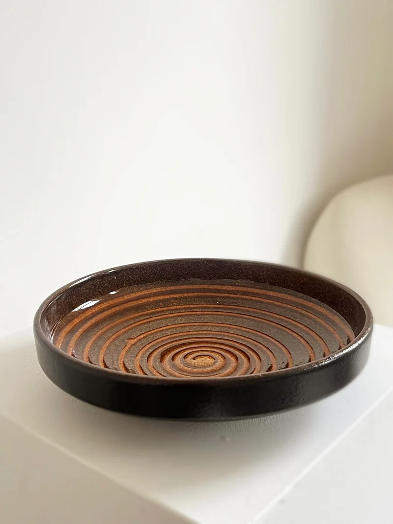 Spiral Ceramic Dish