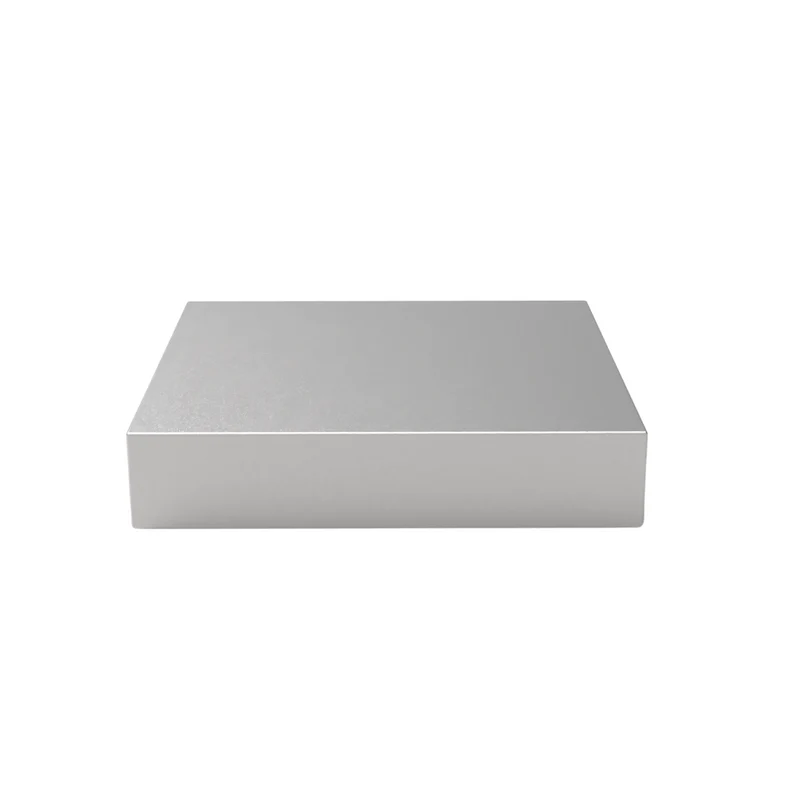 Table basse carrée Sienna - 80 cm - Acier inoxydable
