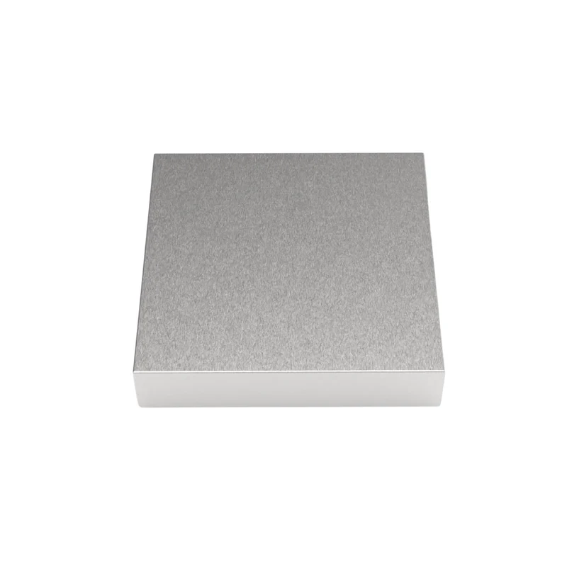 Table basse carrée Sienna - 80 cm - Acier inoxydable