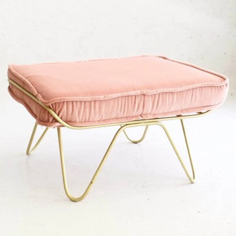 Pouf Croisette Velours