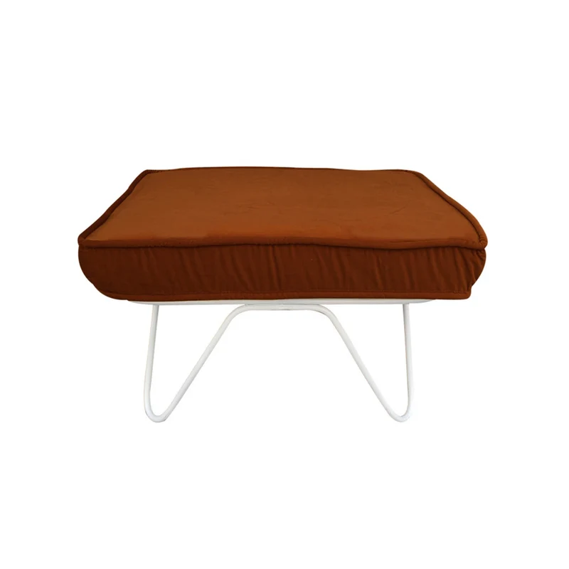 Pouf Croisette Velours