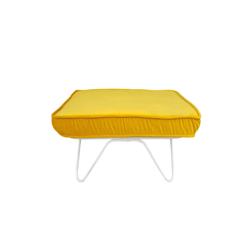 Pouf Croisette Velours