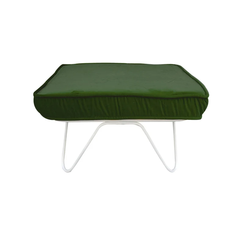 Pouf Croisette Velours