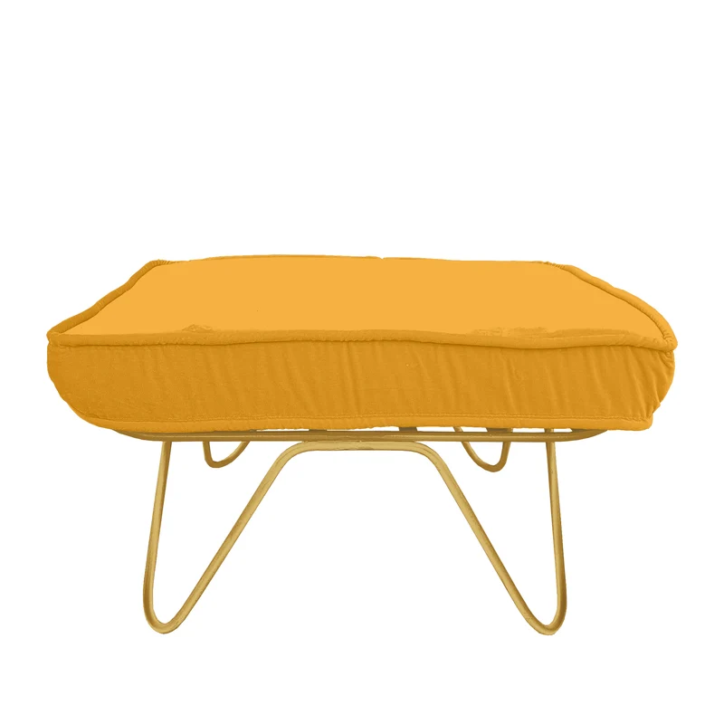 Pouf Croisette Velours