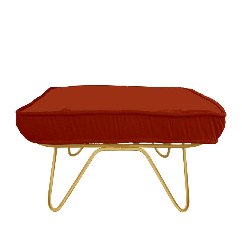 Pouf Croisette Velours