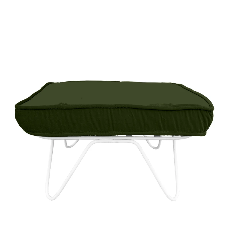 Pouf Croisette Velours