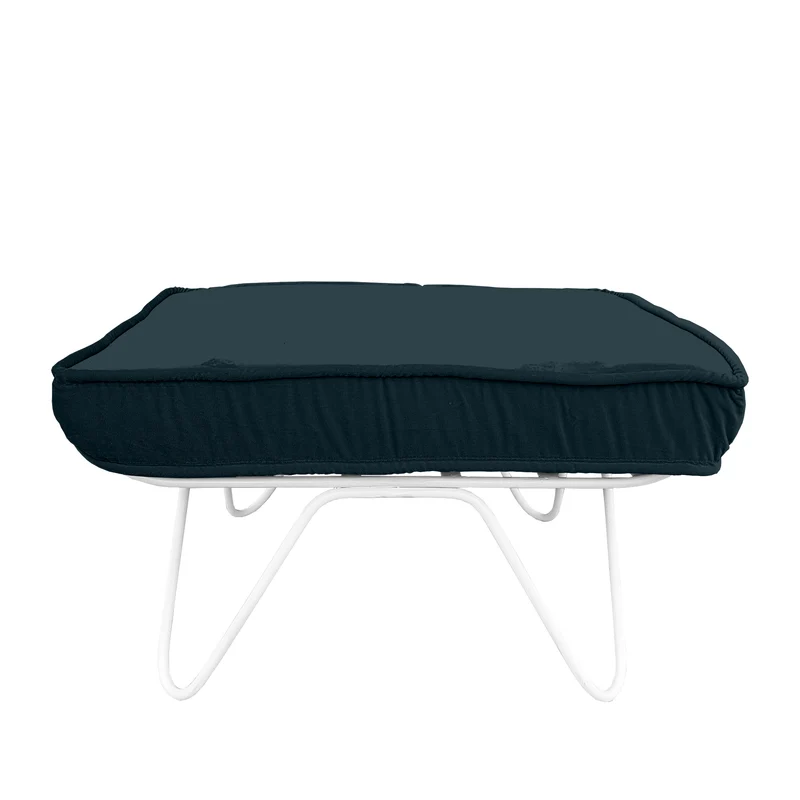 Pouf Croisette Velours