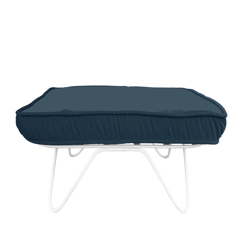 Pouf Croisette Velours