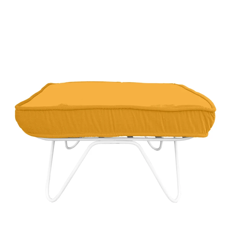 Pouf Croisette Velours