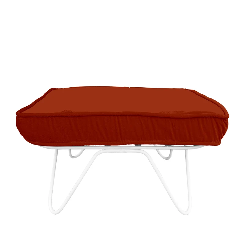 Pouf Croisette Velours